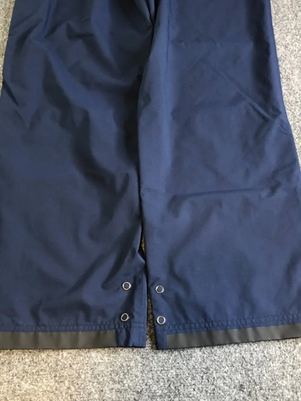 Nike Michigan Wolverine Pants Mens MEdium Blue Windbreaker StormFIT Rain Snap